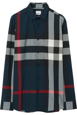 Burberry Geruit overhemd