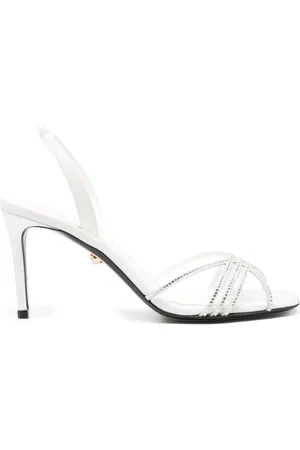 Alevì 80 mm sandalen verfraaid met kristallen