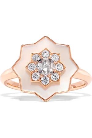 David Morris 18kt roségouden ring