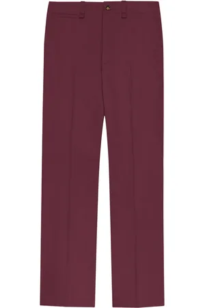 Saint Laurent Straight katoenen broek