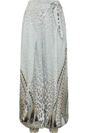 Camilla Asymmetrische ceintuur broek