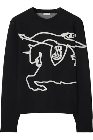 Burberry Sweater met geborduurd logo
