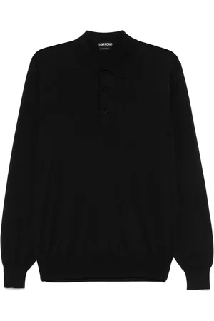 Tom Ford Fijngebreid poloshirt