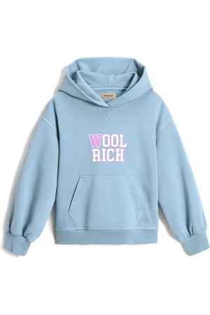 Woolrich Katoenen hoodie met pofmouwen