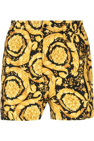 VERSACE Shorts met barokprint