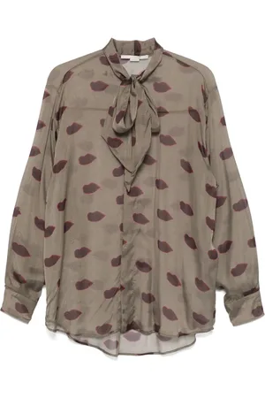Stella McCartney Blouse met abstracte print
