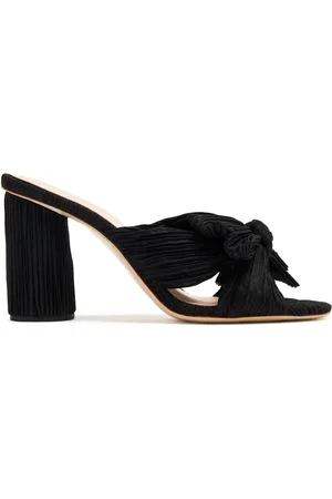 Loeffler Randall Penny 90mm geplooide muiltjes