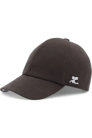 Courrèges Honkbalpet met geborduurd logo