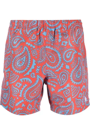 MARCELO BURLON Zwembroek met paisley