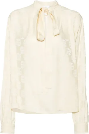 Givenchy Blouse met 4G patroon