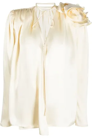 MAGDA BUTRYM Gedrapeerde blouse