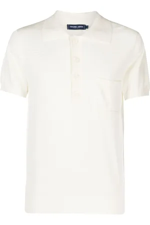 Frescobol Carioca Gebreid poloshirt