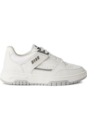Msgm Leren sneakers met logo