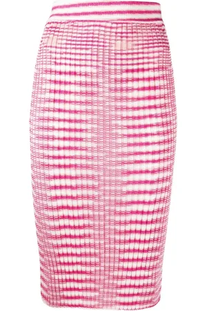 Missoni Ribgebreide rok