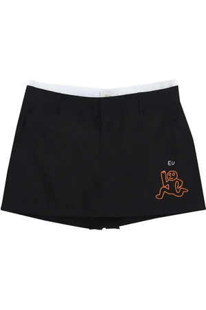 Uma Raquel Davidowicz Shorts met illustratie