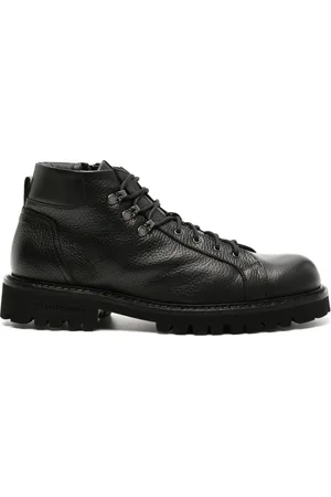 Casadei Cervo leren veterlaarzen