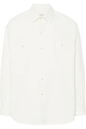 LEMAIRE Katoenen twill shirt