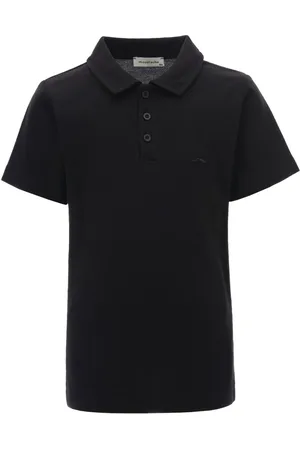 M. Moustache Poloshirt met geborduurd logo