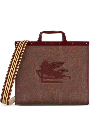 Etro Pegaso schoudertas met patroon