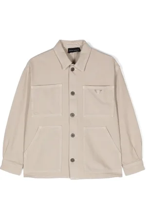 Emporio Armani Shirtjack met patroon