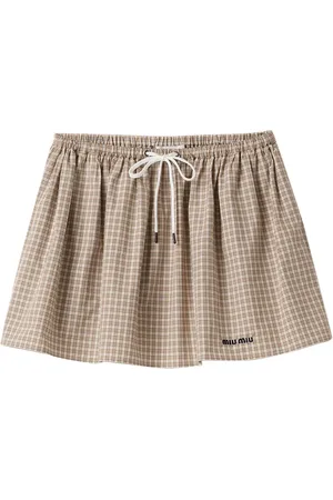 Miu Miu Geruite mini