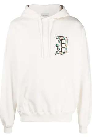 Drôle de Monsieur Hoodie met geborduurd logo