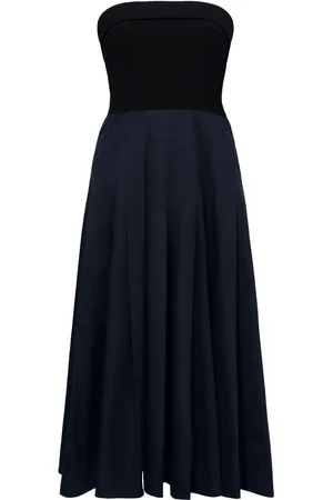 Proenza Schouler Strapless katoenen midi