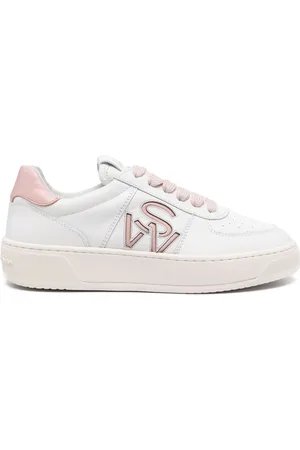 Stuart Weitzman SW Courtside leren sneakers