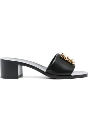 Givenchy 50 mm 4G muiltjes met plakkaat