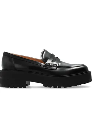 Gianvito Rossi Leren loafers