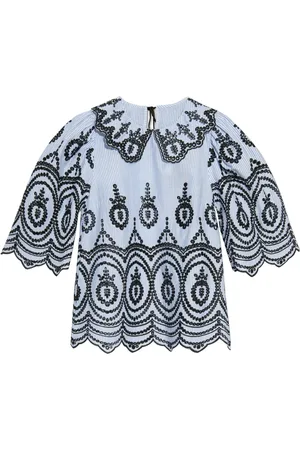 Munthe Broderie anglaise blouse