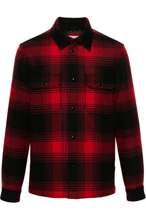 Woolrich Geruit gewatteerd jack