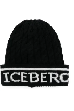 Iceberg Muts met logo jacquard