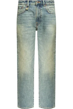 R13 Straight jeans met logo