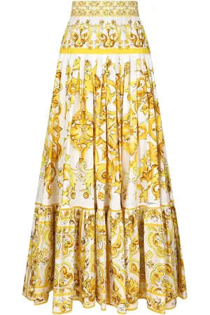 Dolce & Gabbana Plooirok met print