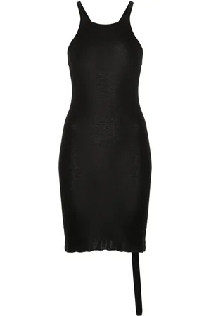 Rick Owens Racerback jurk van biologisch katoen