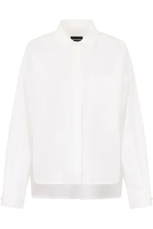 Emporio Armani Blouse met verlaagde schouders