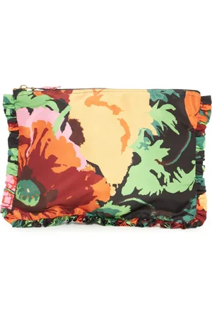 La DoubleJ Clutch met bloemenprint
