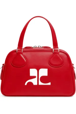 Courrèges Reedition leren tas