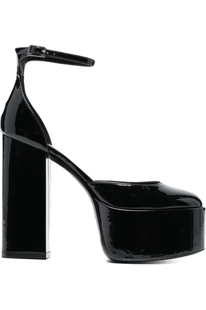 PARIS TEXAS 130 mm Jane pumps met plateauzool