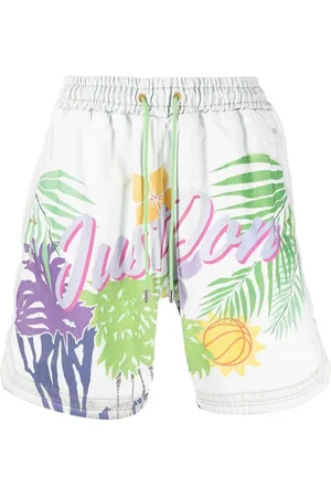 JUST DON Shorts met logoprint