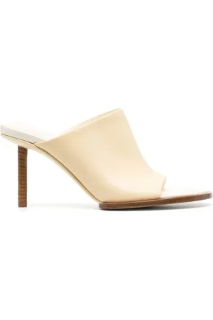 Jacquemus Les Mules Rond Carré leren muiltjes