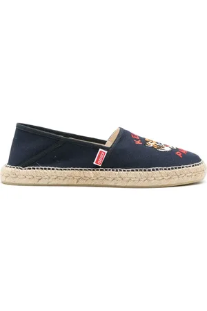 Kenzo Espadrilles met geborduurde tijger