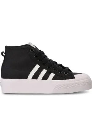 adidas Nizza sneakers met plateauzool