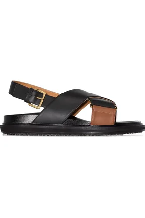 Marni Fussbet sandalen met kruisbandjes