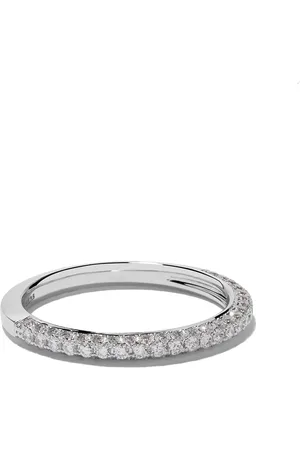 De Beers 18kt witgouden DB Darling ring met diamant