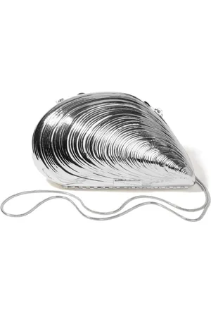 Simkhai Bridget schelpvormige clutch
