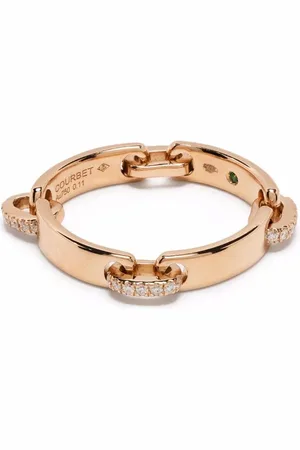 COURBET 18kt gerecycled roségouden CELESTE ring met in het laboratorium gekweekte diamant