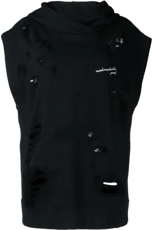 GOEN.J Mouwloze hoodie