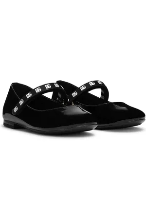 Dolce & Gabbana Lakleren 85mm muiltjes met DG